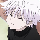 killua_smile Discord Emoji from ɟallen ɐngels