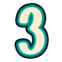number3three Discord emoji