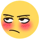 lxy_Unamused_Blush_Emoji