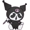 kuromighostface Discord sticker | ✦ Celestveil ✦