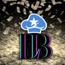 Chef hat resting on the letters ILB with gold money raining in the background.