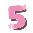 Pink_five_heart_flower