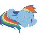 rainbow_dash_sleepy