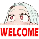 Welcome custom emote from HaniCraft Community