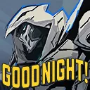 Goodnight custom emote from HaniCraft Community