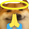 doge_pray Discord emoji