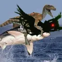 inaccurateraptoronsharkwithkrill
