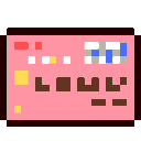 creditcard animated emote from ✰Queer Hangout ✰