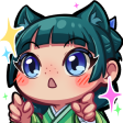starrynitte_maomao_sparkle Discord emoji