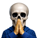 Skullful custom emote from Aron's hidden base