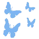 blue_flyingbutterflies
