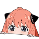 6076anyapeek Discord sticker - Nova Luna (新月)