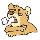 Tired custom emote from Whatever Server