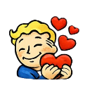 InLove_Dweller custom emote | Fallout 76 Hangout