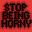 stopbeinghorny animated emote | Bro Love™ | Thanks for the Love Bro™