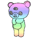 TrippyBear animated Discord emote | ⋆𖠞💨 Smokers Lounge ⋆𖠞💨