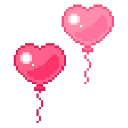 1heartballons