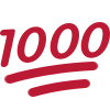 1000 Discord sticker from Gaming Grid