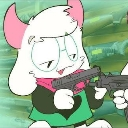 ralseiwithagunnum1 Discord Emoji - epic gang