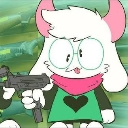 ralseiwithagunnum2 custom emote | epic gang