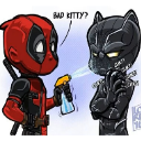 Bad_Kitty Discord sticker from Technological Butter