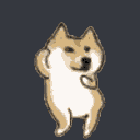 dancingdog animated emote from Gaming Grid