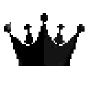 black animated emote - Lemniscate Network