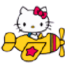 hellokittyplane animated emote | AeroSphere