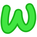 W_ custom emote from Kiss Land  ·  xo tag