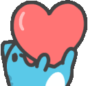 5144bugcatheart animated emote from Bro Love™ | Thanks for the Love Bro™