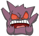 GengarMad Discord sticker | PokéVault