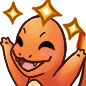 CharmanderYay custom emote from PokéVault
