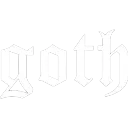 white_goth Discord Emoji - ۶ৎ　‿　cemetery　 ݁ 　˖