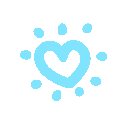3heartburstblue
