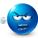 blue_angry custom emote - RIZZ HEAVEN | Chill • E-Dating • VC • Events • Friends • Giveaways