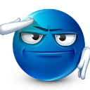 blue_salute custom emote - RIZZ HEAVEN | Chill • E-Dating • VC • Events • Friends • Giveaways