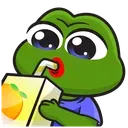drink_pepe Discord Emoji | AeroSphere