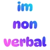 nonverbal