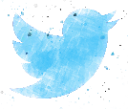 Twitterlogowatercolour
