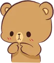 X_bear_shy2 Discord Emoji from SocialBar | Make Friends • Active • VC Calls • Gaming • Emotes • Anime • Roblox • Chill • Fun