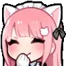 02_animecatgiggle Discord Emoji - SocialBar | Make Friends • Active • VC Calls • Gaming • Emotes • Anime • Roblox • Chill • Fun