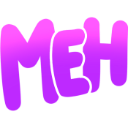 meh Discord sticker | ToxicToes