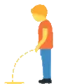 pissing