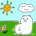 sunbathing