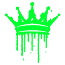 :1279neongreencrown: