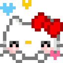HelloKittyLove animated emote - Critical Cuties ♡
