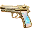 Crystalgoldgun