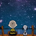 Snoppy_and_charlie_watch_stars