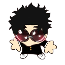 Okarun_Cute custom emote | DanDaDan - Discord