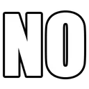 NO NO